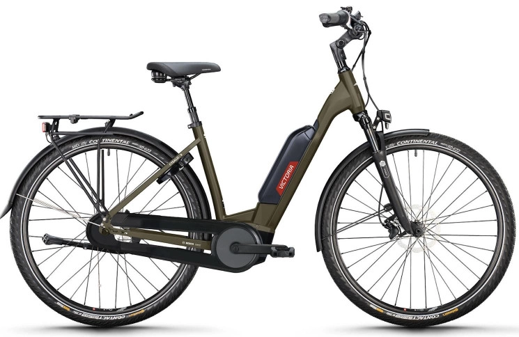 VICTORIA Elektrische trekkingfiets Cysalo 9 №1 28"/52cm/7/warm antraciet/02920026