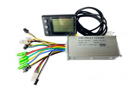 DC-motorcontroller met lithiumbatterij DC36/48V 22A + Display S866