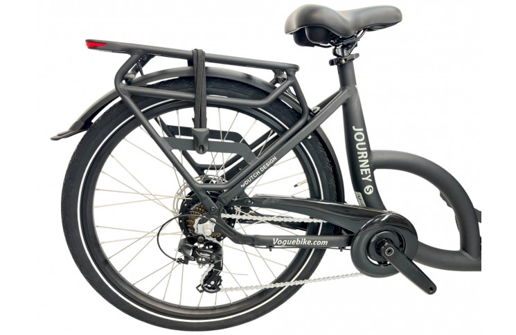 E-CARGO VOGUE JOURNEY-S torquesensor, 7dr, matt-black-black (36V 14.5Ah 522Wh)