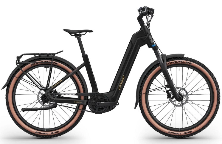 CONWAY Elektrische SUV Cairon C 1.0 B RBN 800 №1 27.5"/53cm-XL/8/zwart - goud/02811042