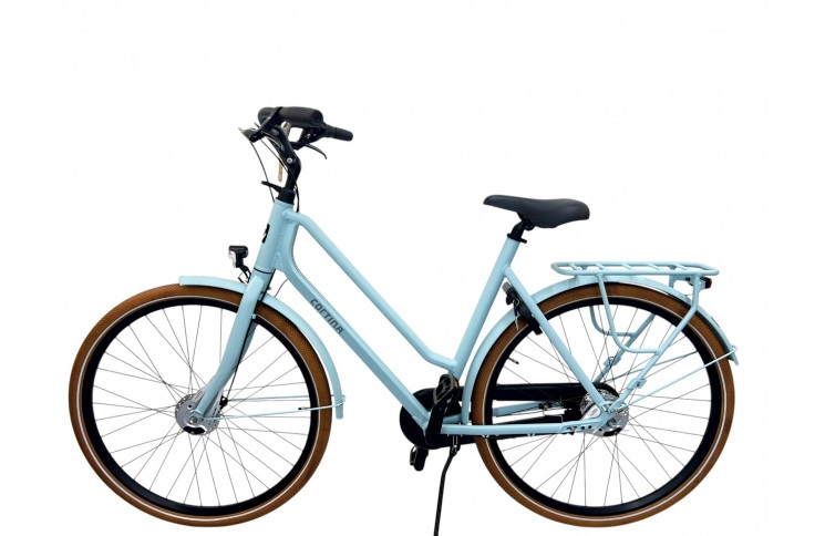 Damesfiets Cortina Foss D/al/28/blauw/stad/f57