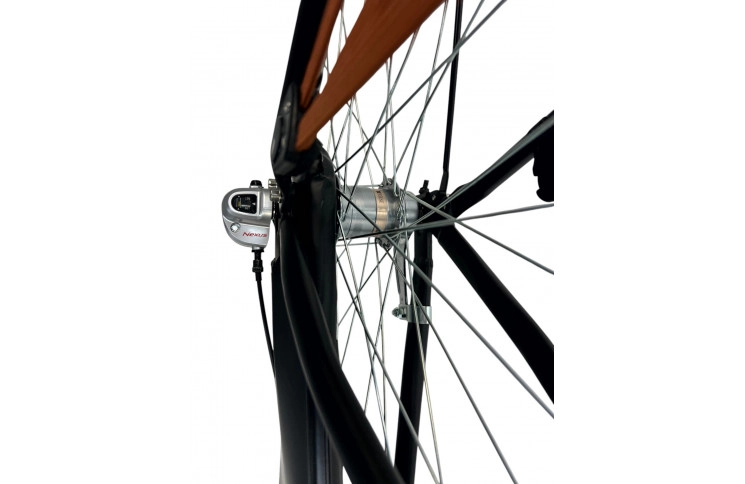 Damesfiets Altec Vintage Transportfiets N-3 Mat Zwart 50cm