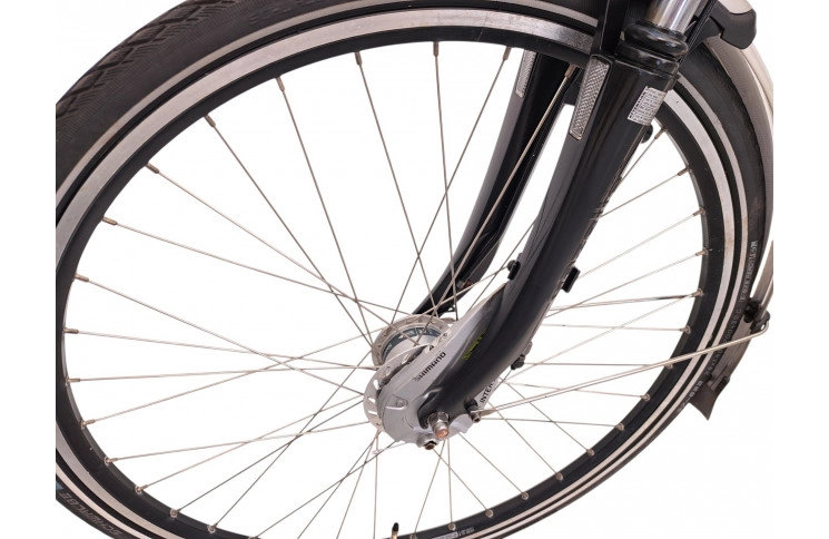 Man's bicycle Gazelle Cadiz 28"/61cm/grey-black