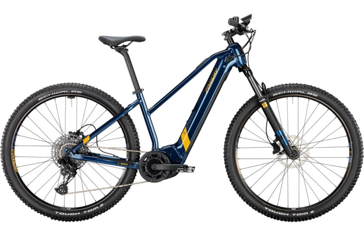 CONWAY Elektrische MTB Hardtail Cairon S 4.0 29"/41cm-S/12/blauw metallic - oranje metallic/02826097