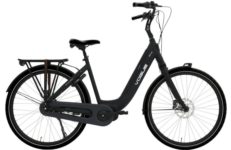 E-BIKE Vogue Mestengo 8 28"/50cm/Matt-Black/36V 12.8Ah 460Wh AKM Z5 80Nm LED