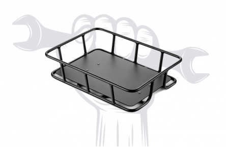 Fietsmand aan stuur of stuurpen monteren, materialen worden apart berekend