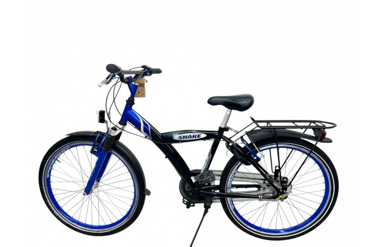 Jongensfiets Batavus Snake J/al/blauw/24/f37