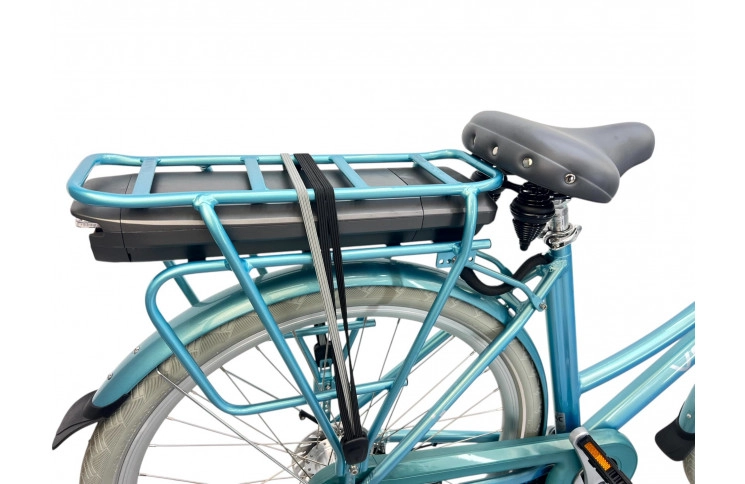 Damesfiets E-Bike VOGUE ELITE, 7SP/28"/50CM/MINT-BLUE/36V 13Ah 468Wh