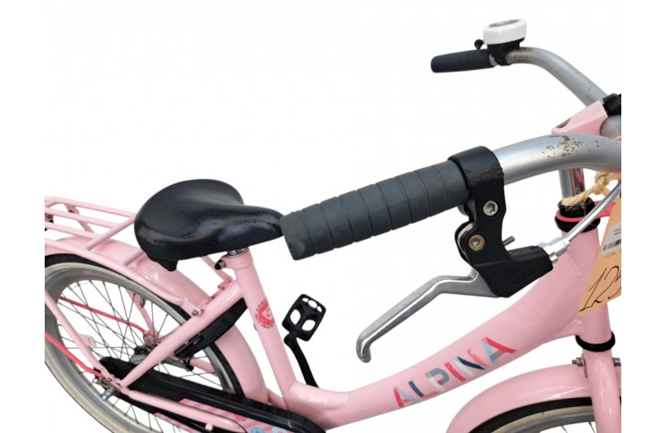 Meisjesfiets Alpina 22"/36cm/rose