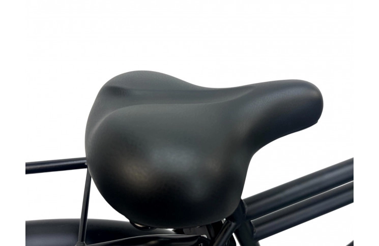 Herenfiets Altec Dutch 28inch Transportfiets N-3 Heren 57cm Mat zwart