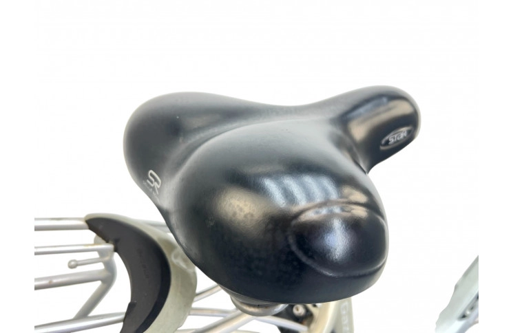 Woman's bicycle Gazelle Orange Plus D/al/grijs-wit/28/stad/f46cm