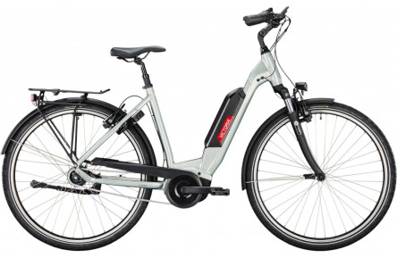 VICTORIA Elektrische trekkingfiets Cysalo 7 28"/56cm/7/zilvergroen/02910446
