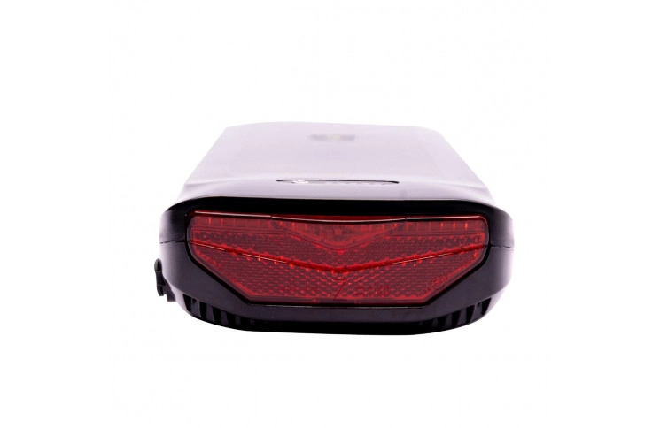 Bicycle battery for the trunk with rear light ShanShan SongXia II (Bumble Bee) 36V 17.5Ah with new charger