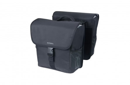 BASIL dubbele tas "Go - Double MIK 2.0" 32 L 15x29x34cm