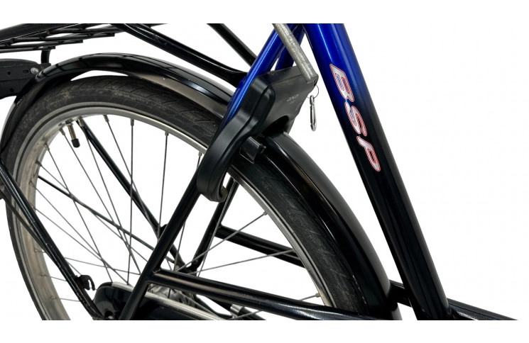 Damesfiets BSP Selecta 28"/53cm/Zwart-blauw