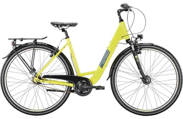 VICTORIA Trekkingfiets Trekking 1.7 28"/46cm-S/7/citrusgeel/02979078