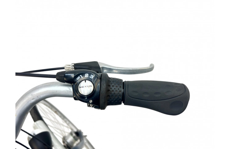 Woman's bicycle Gazelle Xanta W/al/grijs-blauw/28/stad/f53