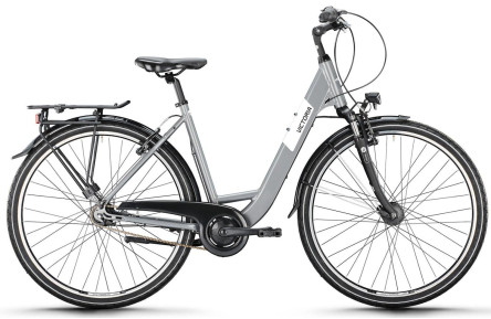VICTORIA Trekkingfiets TREQANA 3 28"/56cm-L/8/asgrijs/02985752