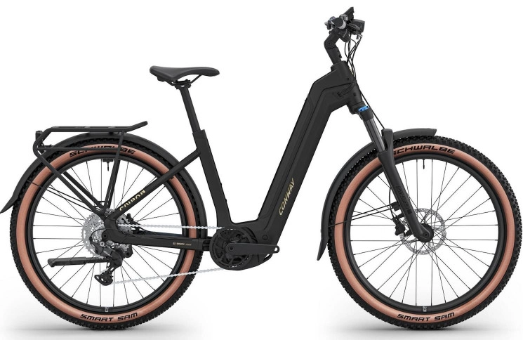 CONWAY Elektrische SUV Cairon C 1.0 600 №1 27.5"/49cm-L/9/zwart - goud/02810649