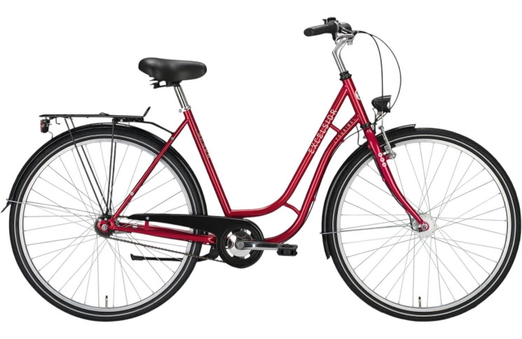 EXCELSIOR Stadsfiets Touring ND 26"/45cm/3/rood metallic/02144202