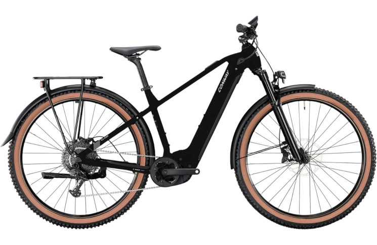 CONWAY Elektrische SUV Cairon SUV 4.0 №1 29"/45cm-M/10/zwart mat - zilver mat/02810592