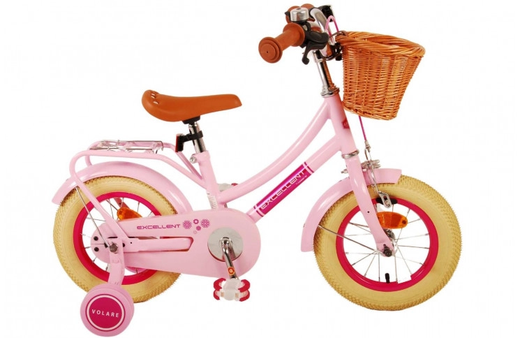 Volare Excellent Kinderfiets 12"/21 cm/Roze/21188