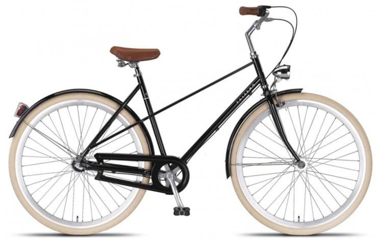 Damesfiets Altec Palermo 3T 28"/52 cm/Zwart Glans/284134