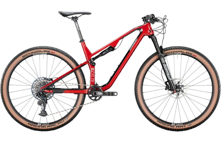 CONWAY MTB Full-Suspension RLC FS 7.9 29"/43cm-S/12/rood metallic - parelwit/02892370