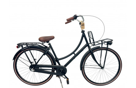 Damesfiets Avalon Pic-up staal dames Matzwart 50cm N3