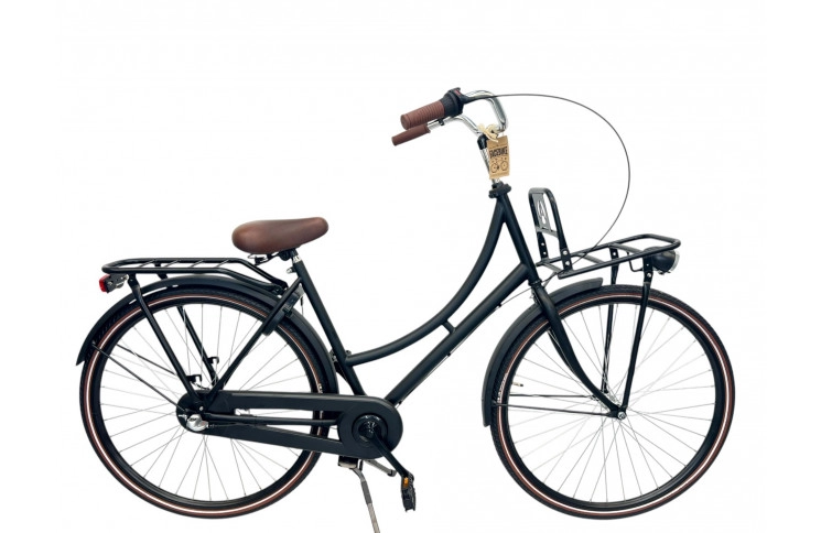 Woman's bicycle Avalon Pic-up staal dames Matzwart 50cm N3