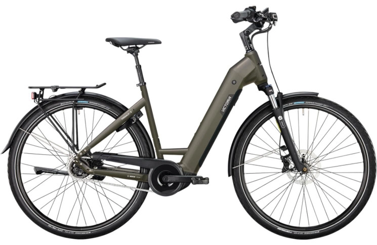 VICTORIA Elektrische trekkingfiets Tresalo 8 №1 28"/48cm-M/10/leigrijs mat/02921220