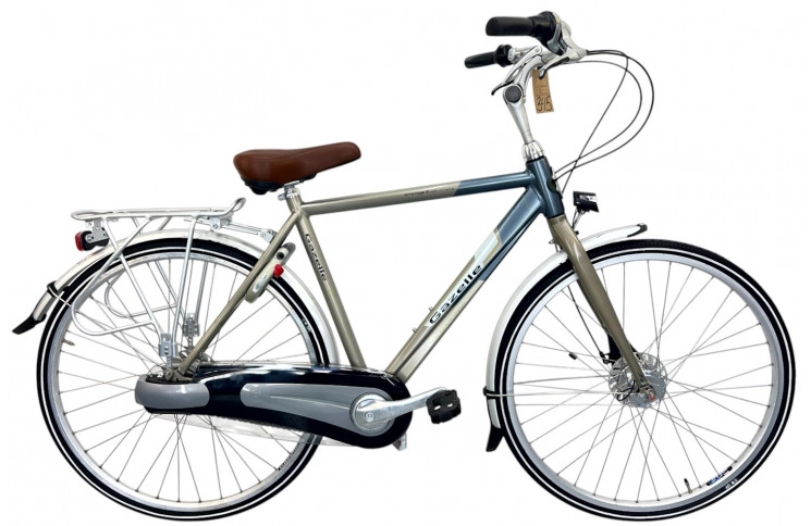 Herenfiets Gazelle Orange M/al/28/grijs/stad/f53