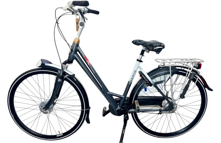 Damesfiets Gazelle Eclipce 28"/49cm/grijs