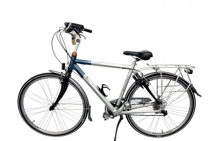 Herenfiets GAZELLE MEDEO silver/28/w/al/sity/54