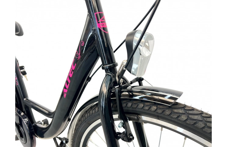 Damesfiets Altec Belle 26"/40 cm/Zwarte Zalm/25842