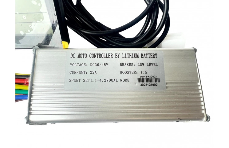 DC-motorcontroller met lithiumbatterij DC36/48V 22A + Display S866