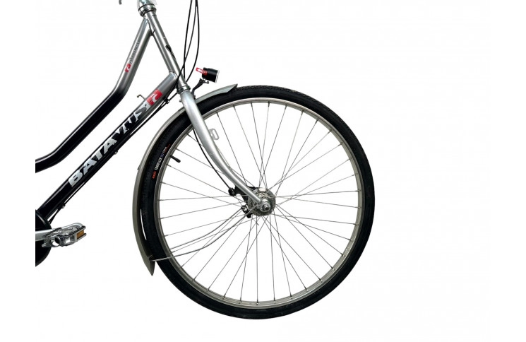 Damesfiets Batavus Holliday 28"/54cm/zwart-grijs
