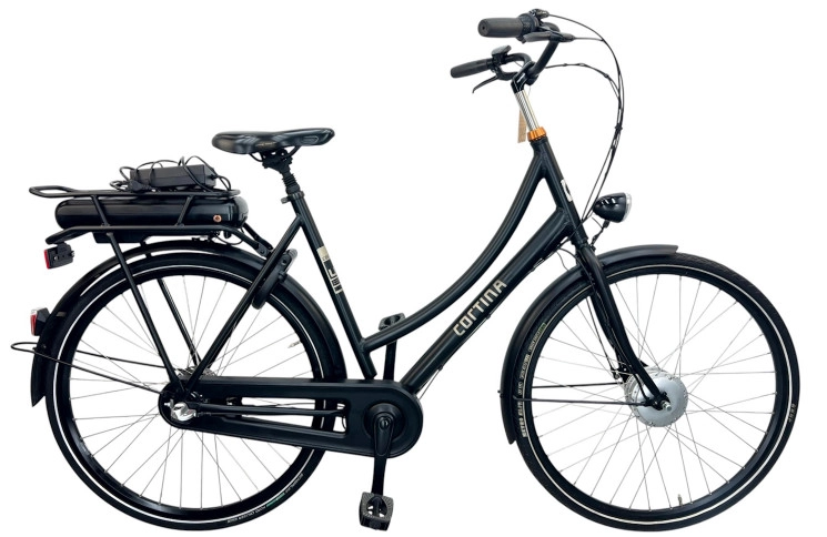 E-BIKE Cortina U1 28"/57cm/zwart
