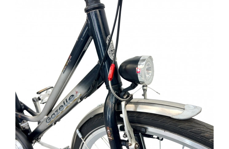 Women's bicycle Gazelle Orange 28" 57 black-grey