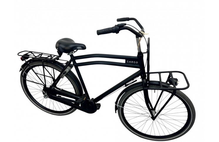 Herenfiets Cargo 28"/58cm/zwart