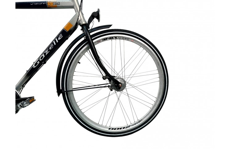 Herenfiets Gazelle Chamonix 28"/60cm/zwart-grijs