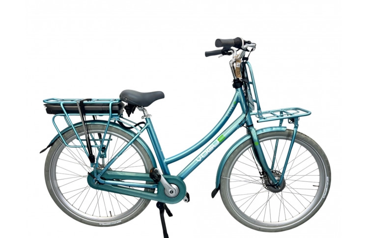 Damesfiets E-Bike VOGUE ELITE, 7SP/28"/50CM/MINT-BLUE/36V 13Ah 468Wh