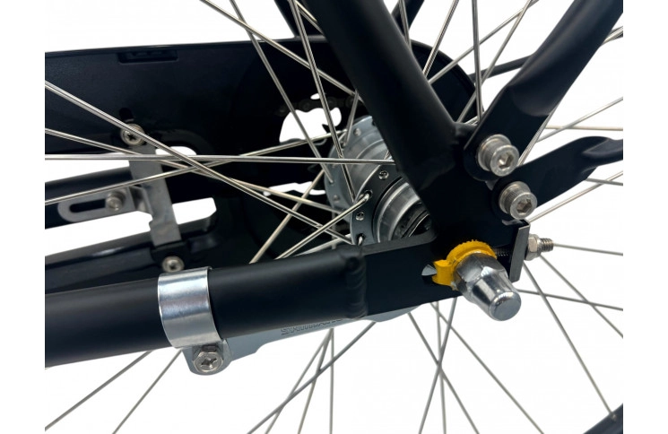 Damesfiets Popal Daily Dutch Prestige N3 28"/59/Mat zwart/S010159001M,28-59