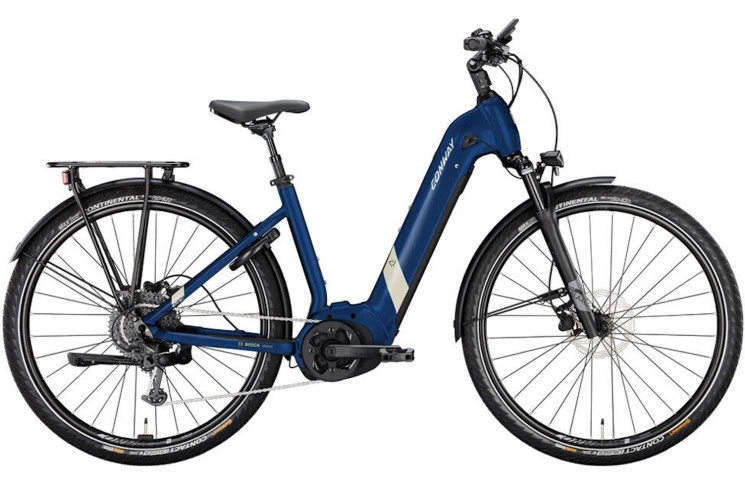 CONWAY Electric trekking bike Cairon T 2.0 625 28"/50cm-L/9/blue metallic - desert matt/02829471
