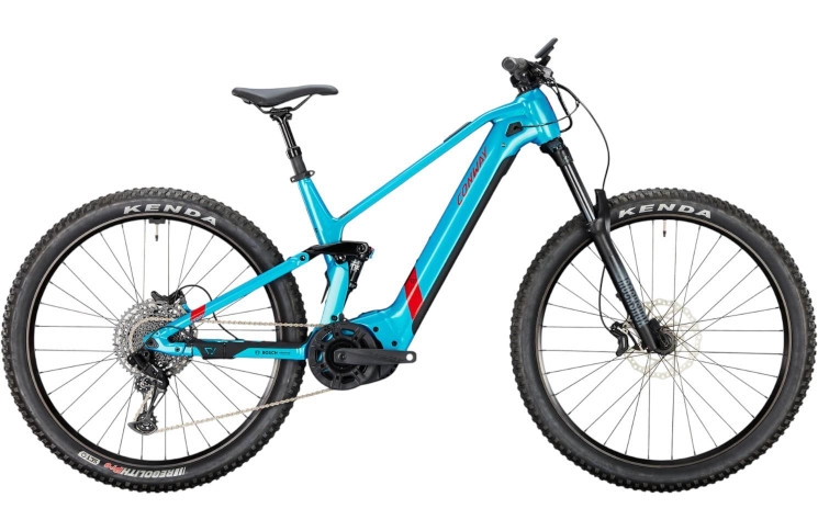 CONWAY Electric MTB Full-Suspension Xyron S 2.9 29"/40cm-S/12/topaz metallic - red metallic/02826600