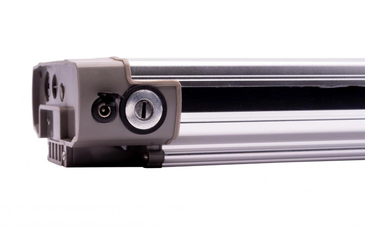 Stella compatible fietsaccu Type 2 36V 14.5Ah (522Wh) incl. nieuwe lader (zilver)