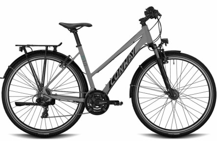 CONWAY Trekking bike TS 3.0 28"/55cm-L/21/light grey matt - moos metallic/02897247
