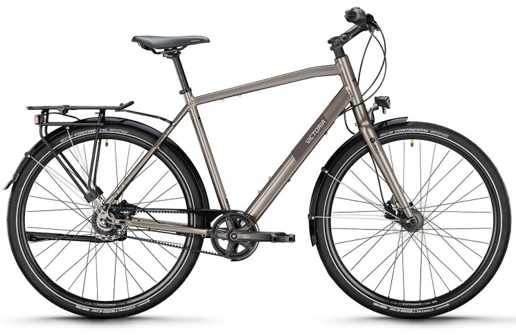 VICTORIA Trekkingfiets TREQANA 9 №1 28"/56cm-M/8/marmergrijs glanzend/02921285