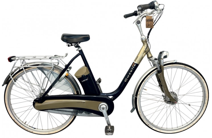 Damesfiets E-Bike Gazelle Easy Glider 28" 57cm (25.2V 11400mAh Li-ion)
