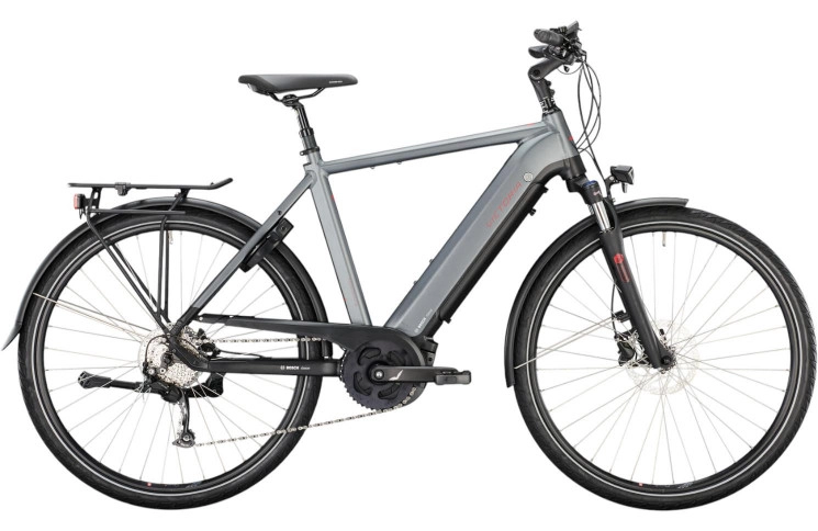 VICTORIA Elektrische trekkingfiets eTrekking 12.6 28"/60cm-L/9/carbonietgrijs mat/02976769